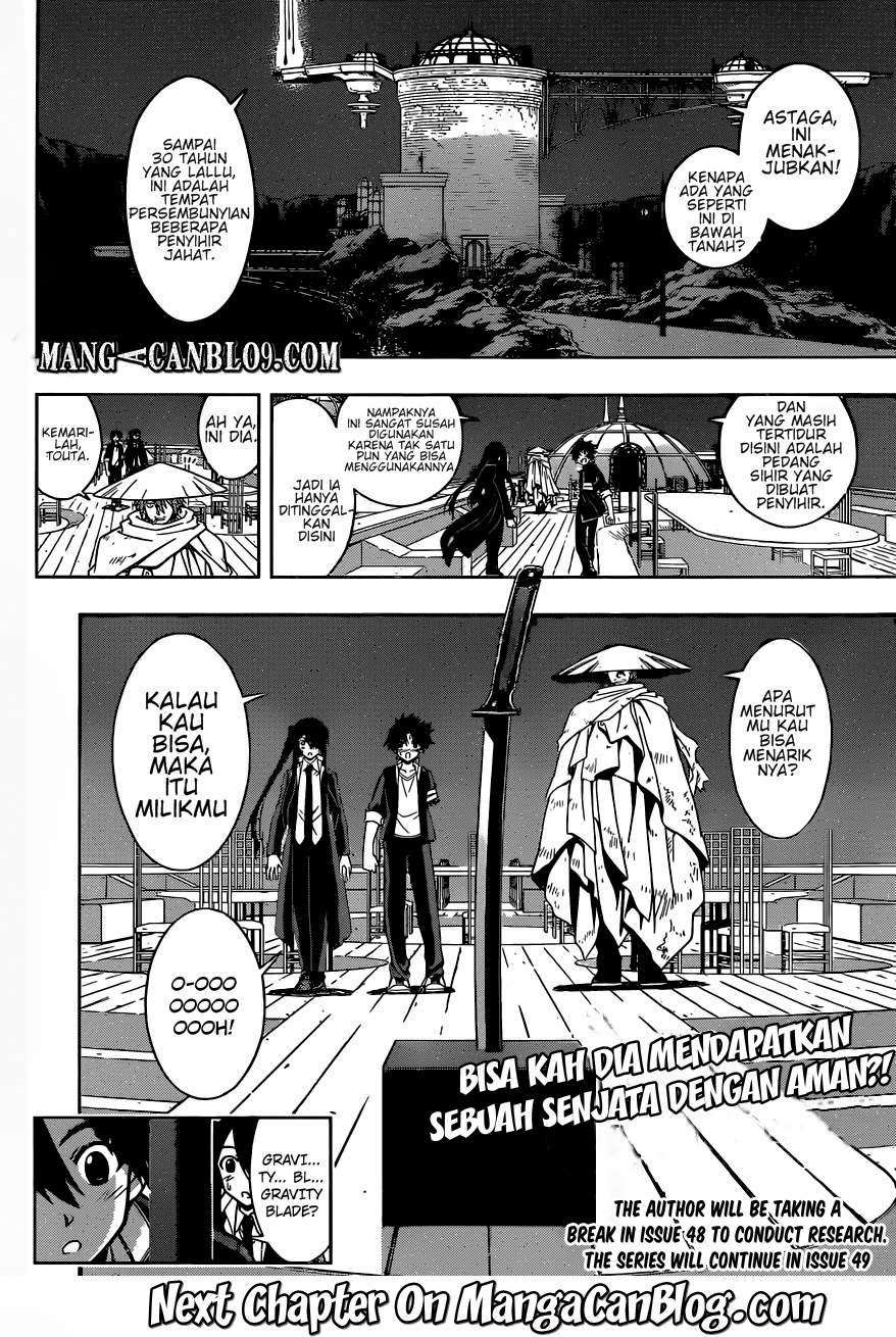 UQ Holder! Bab 9 halaman 17