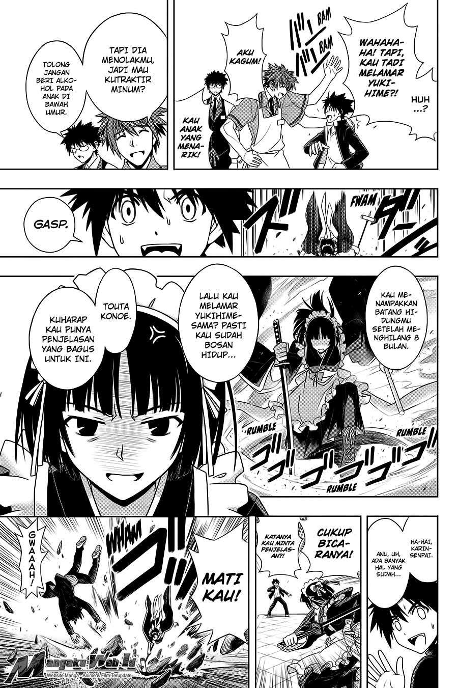 UQ Holder! Bab 96 halaman 15
