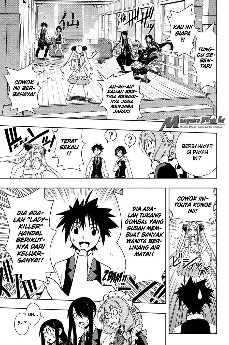 UQ Holder! Bab 98 halaman 7