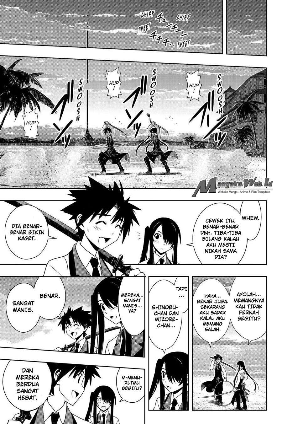 UQ Holder! Bab 98 halaman 15