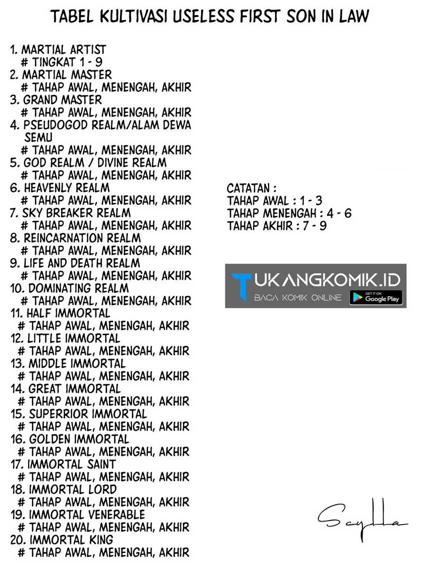 Useless First Son-In-Law Bab 218 halaman 37