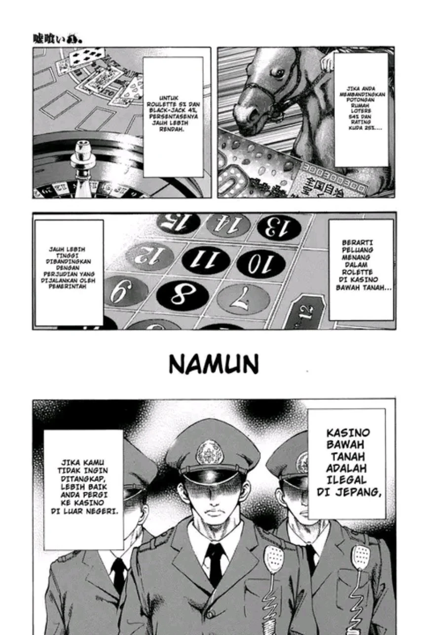 Usogui Bab 1 halaman 15