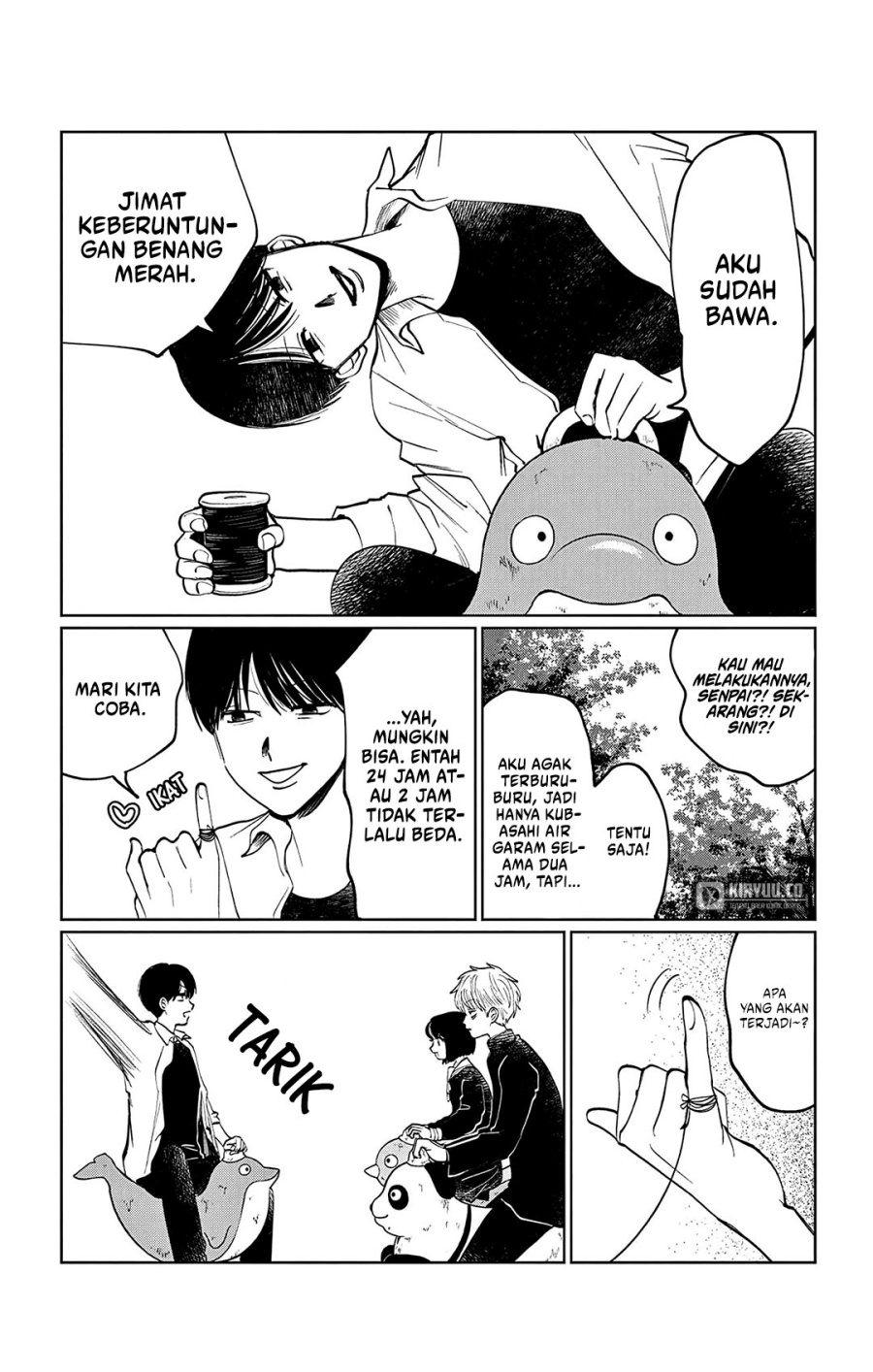 Utsuranain desu Bab 9 halaman 18