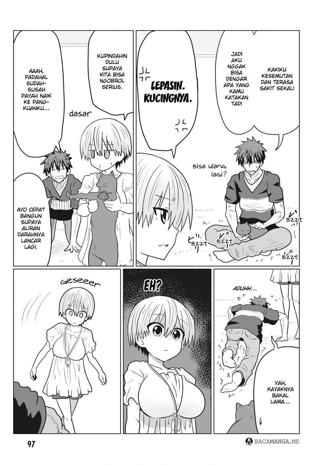 Uzaki-chan wa Asobitai! Bab 21 halaman 9