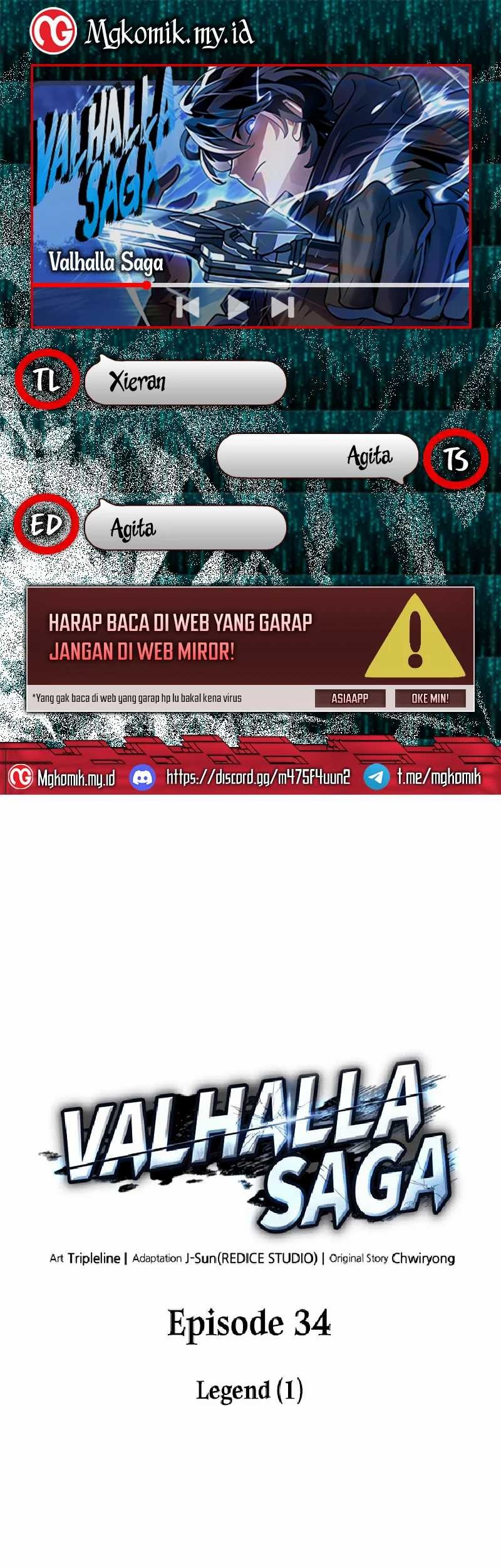 Vallhala Saga chapter 34 halaman 1
