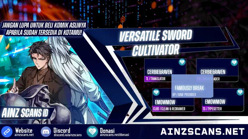 Versatile Sword Cultivator Bab 3 halaman 1