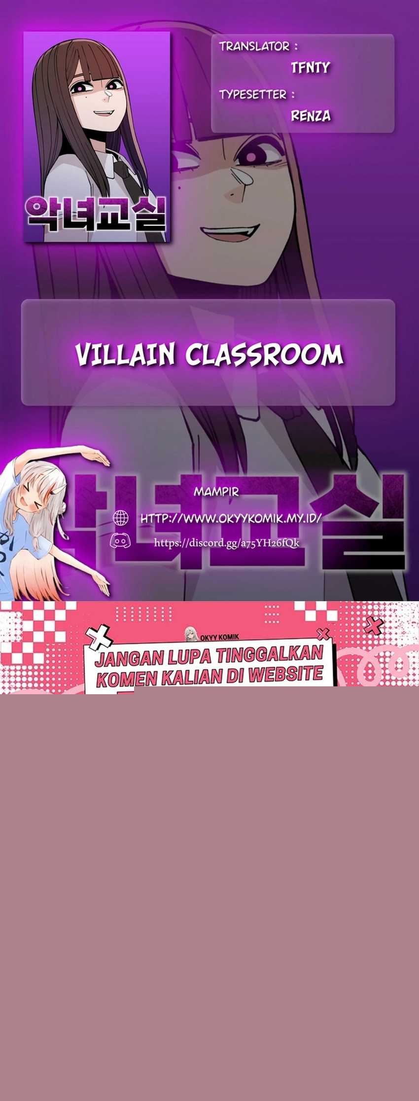 Villain Classroom Bab 21 halaman 1