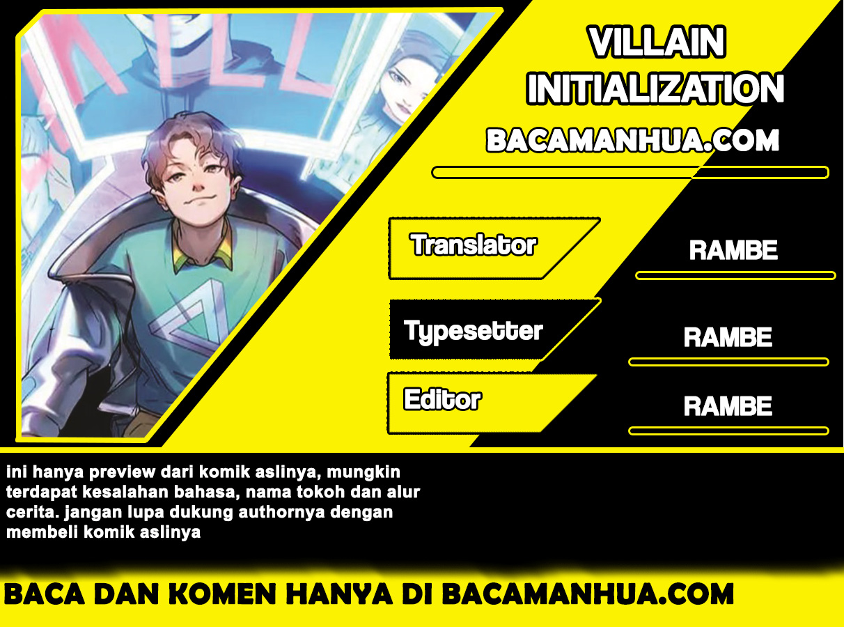 Villain Initialization Bab 01 halaman 1