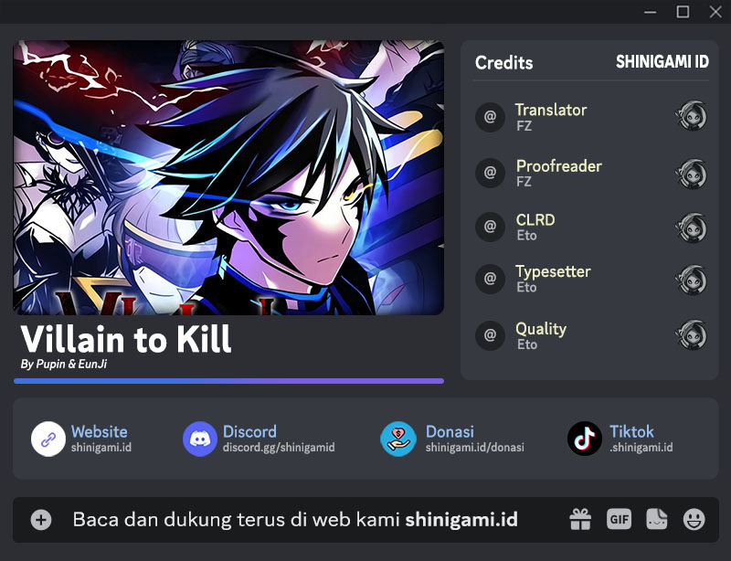 Villain To Kill Bab 101 halaman 1