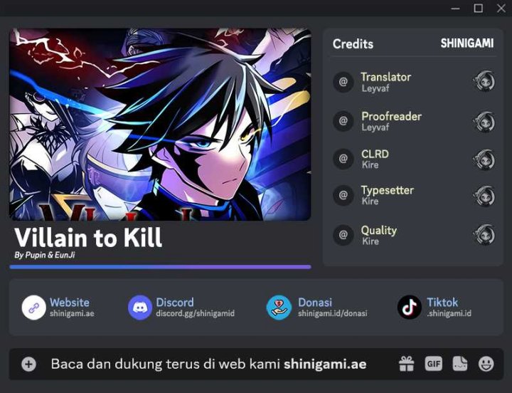 Villain To Kill chapter 123 halaman 1