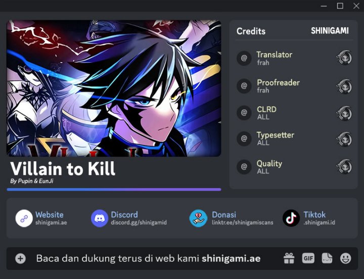 Villain To Kill Bab 142 halaman 1