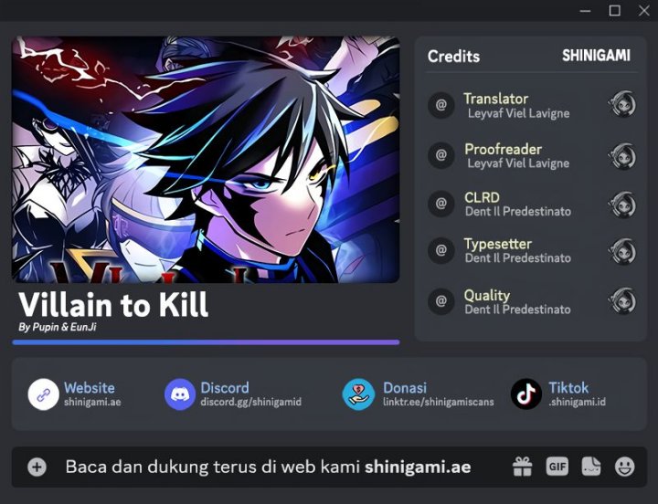 Villain To Kill Bab 164 halaman 1