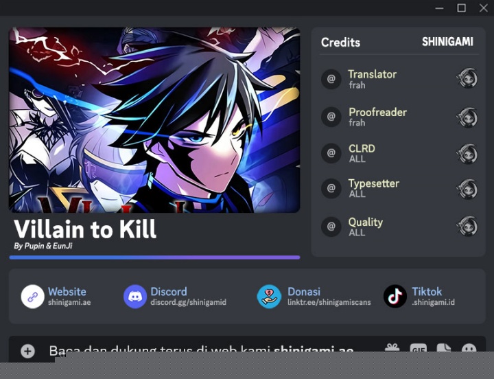 Villain To Kill Bab 175 halaman 1