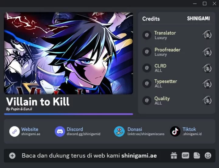 Villain To Kill Bab 205 halaman 1