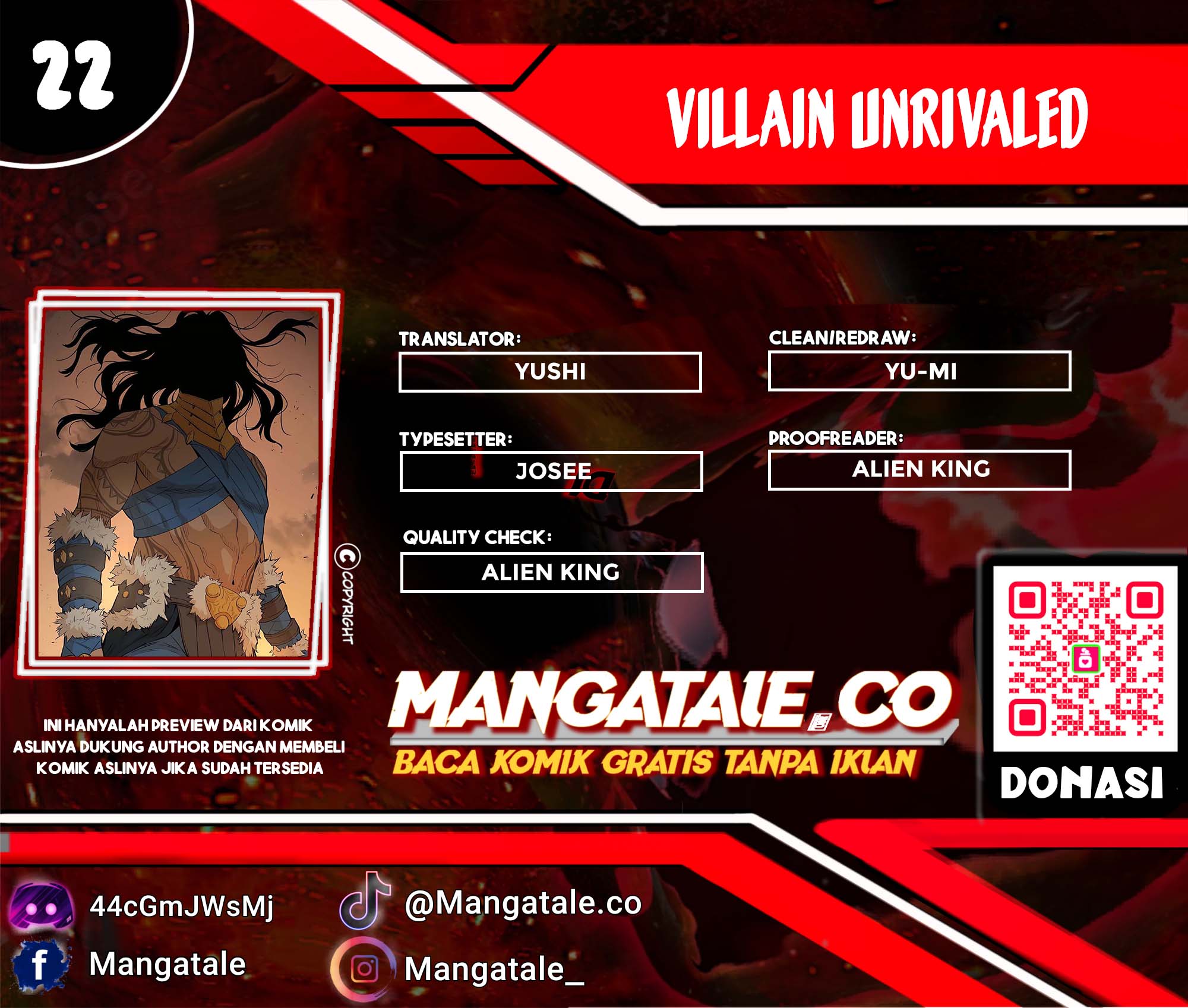 Villain Unrivaled Bab 22 halaman 1