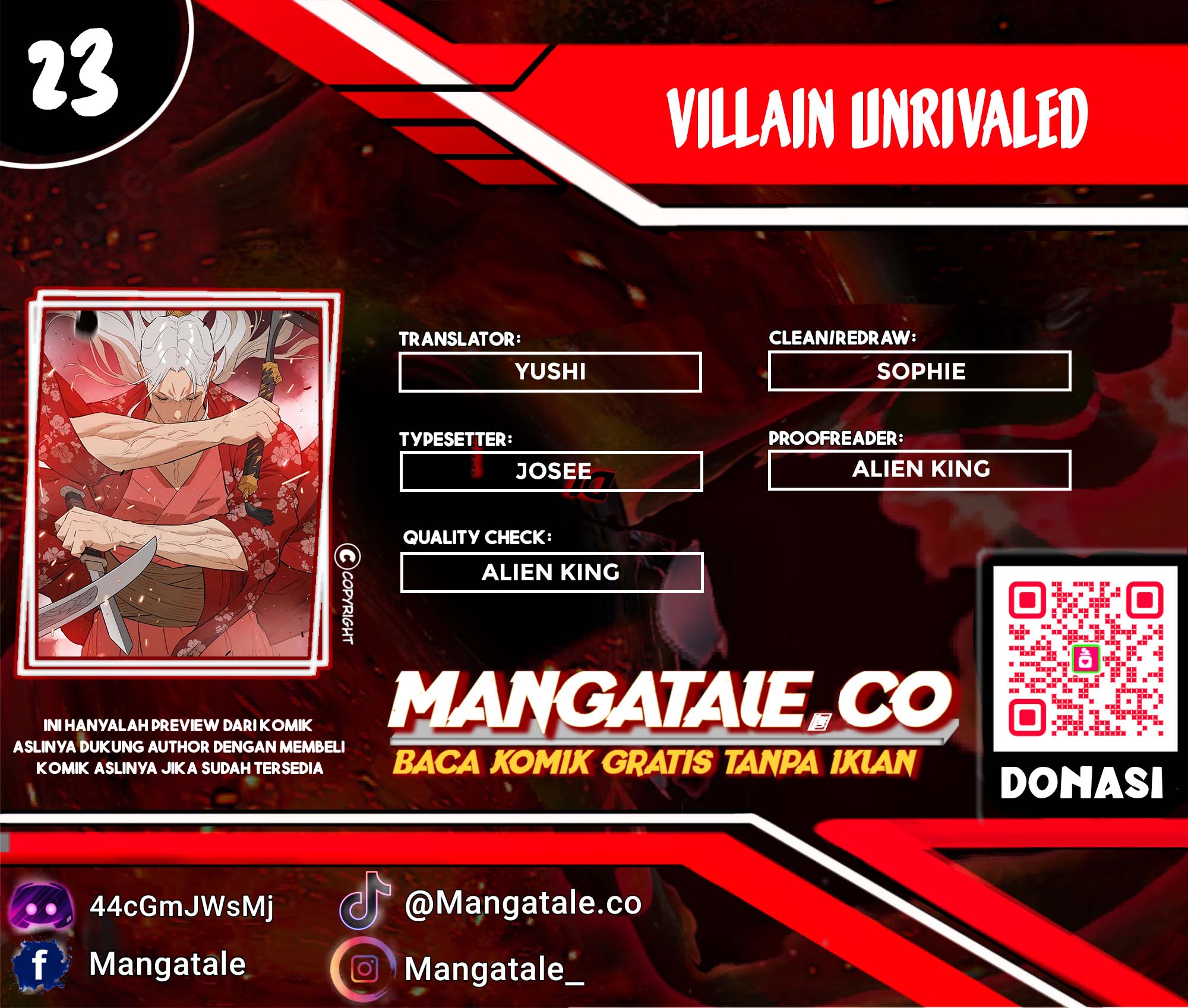 Villain Unrivaled chapter 23 halaman 1