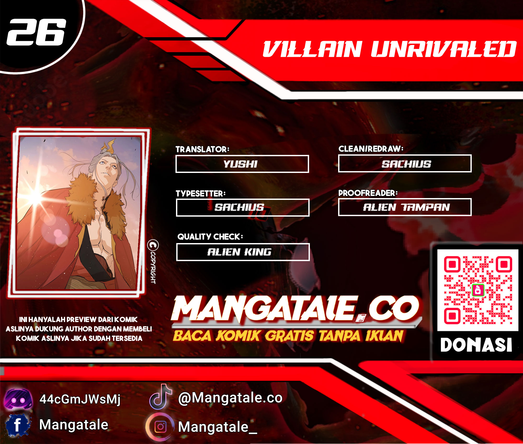 Villain Unrivaled chapter 26 halaman 1