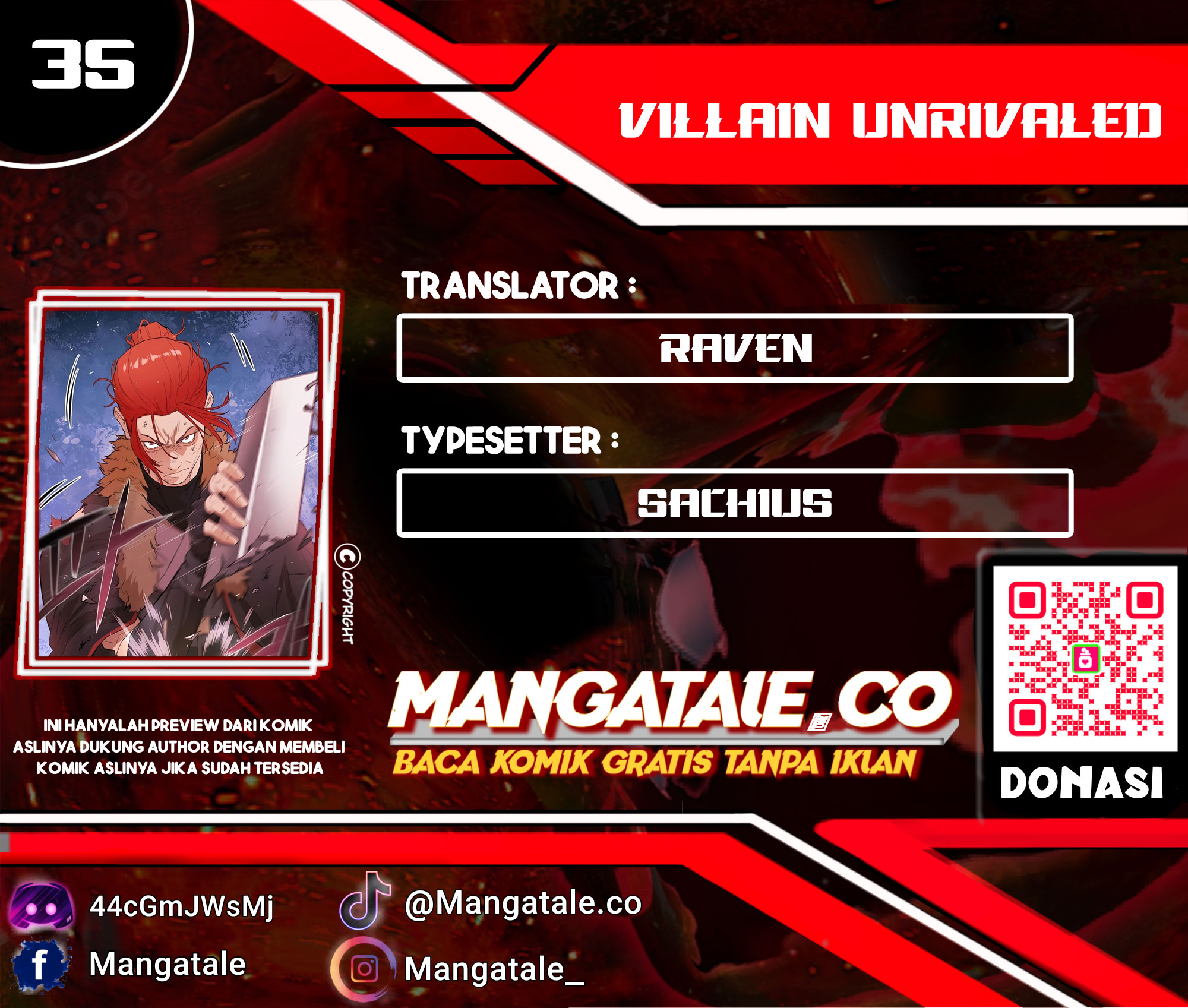 Villain Unrivaled chapter 35 halaman 1