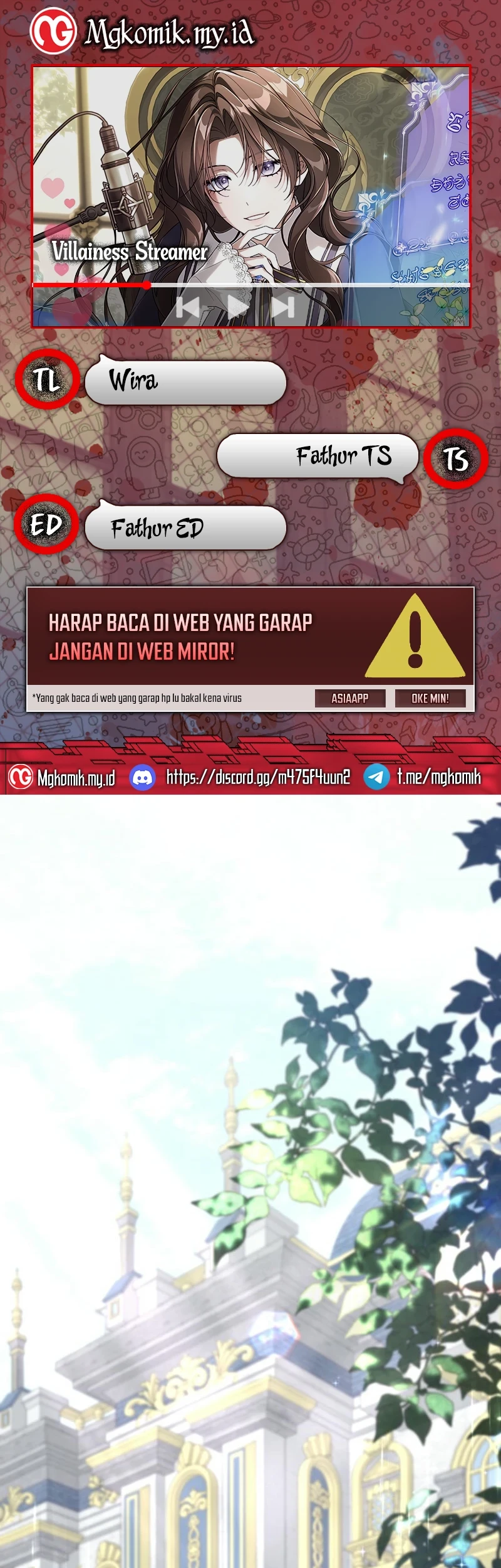 Villainess Streamer Bab 12 halaman 1