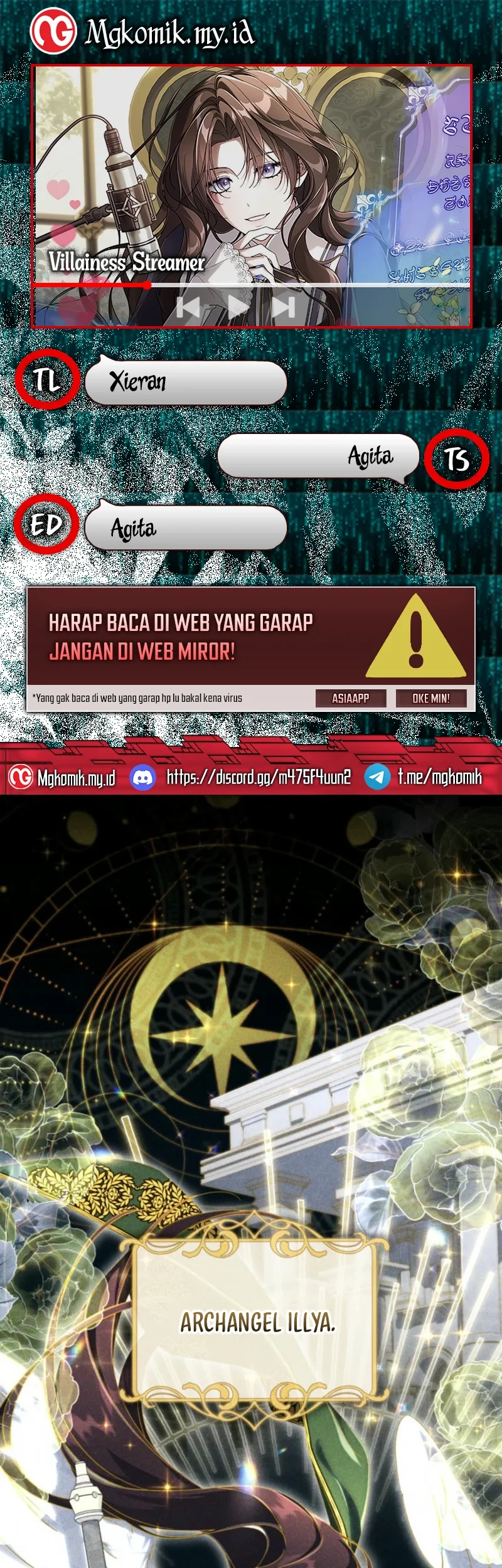 Villainess Streamer Bab 13 halaman 1