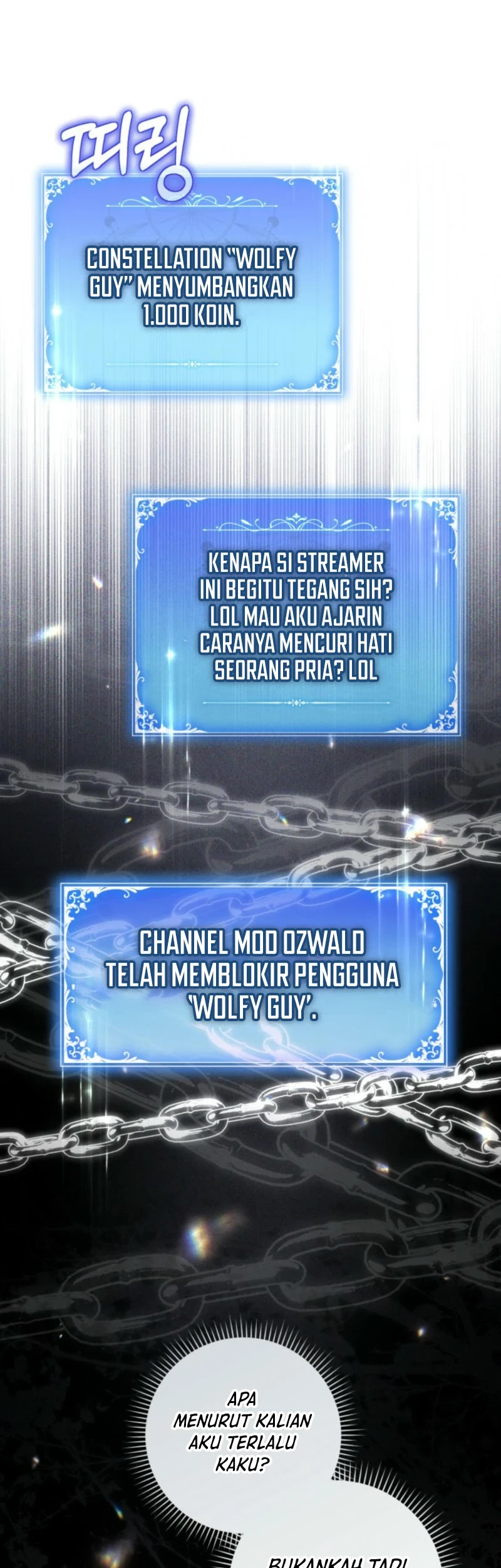 Villainess Streamer Bab 18 halaman 78