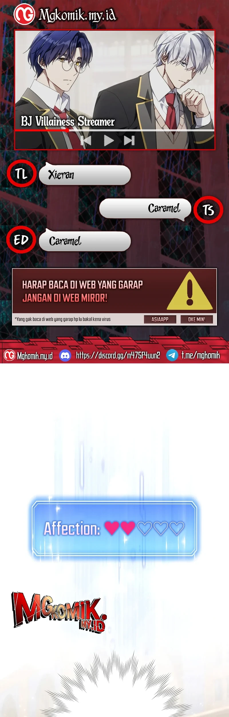 Villainess Streamer chapter 31 halaman 1
