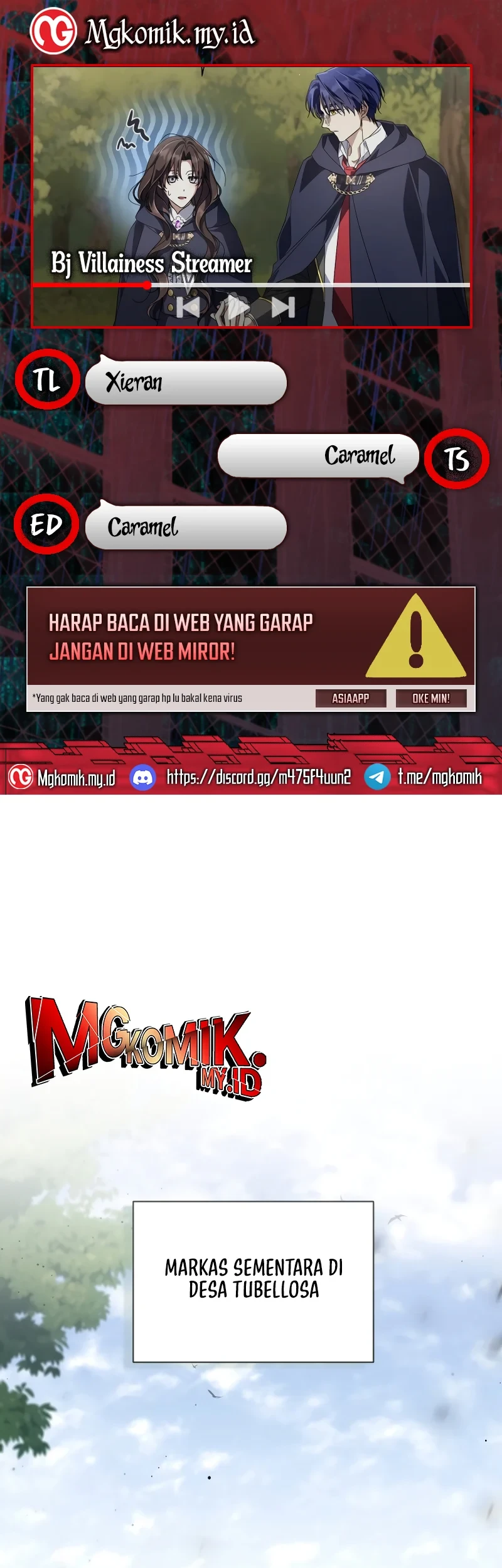 Villainess Streamer Bab 33 halaman 1