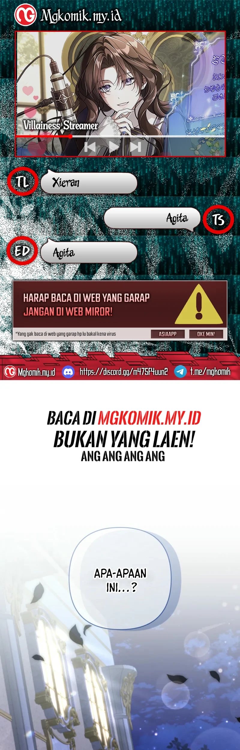 Villainess Streamer chapter 4 halaman 1