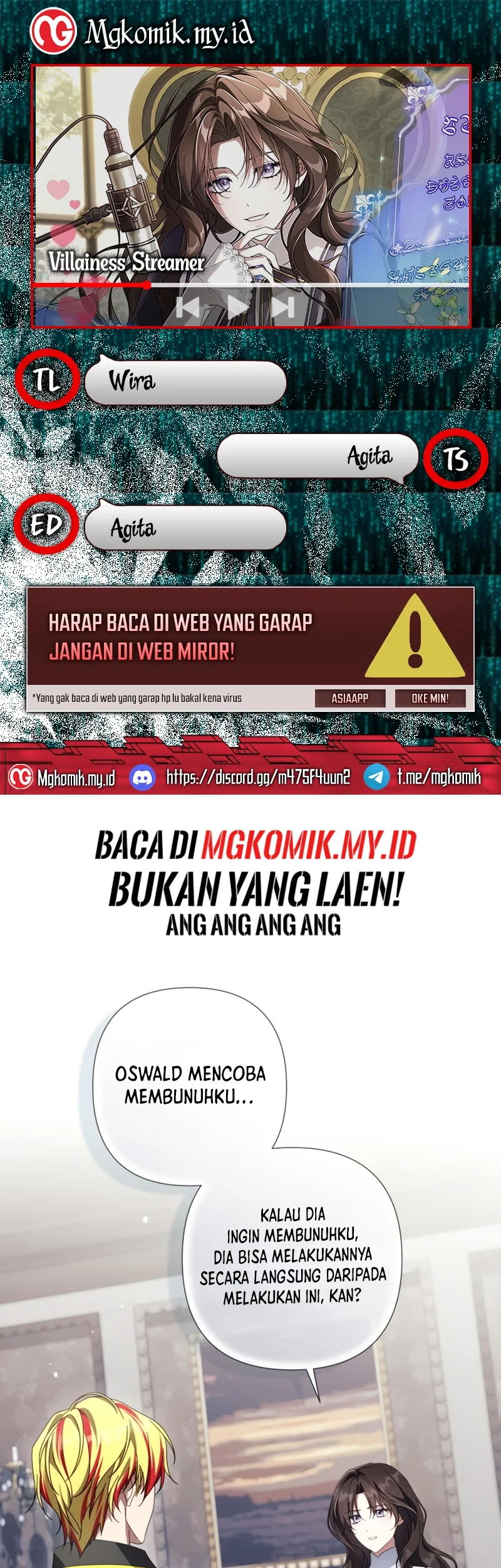 Villainess Streamer Bab 42 halaman 1