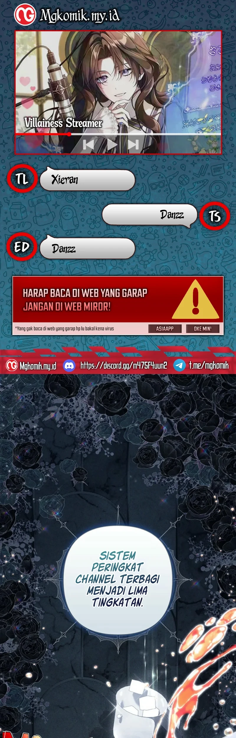 Villainess Streamer Bab 6 halaman 1