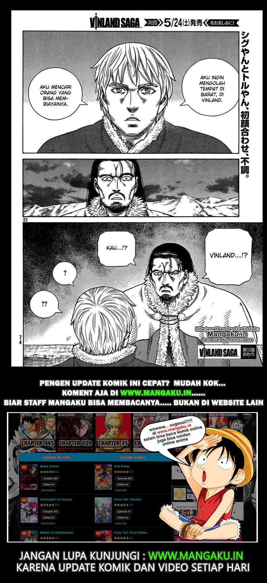 Vinland Saga Bab 103 halaman 33