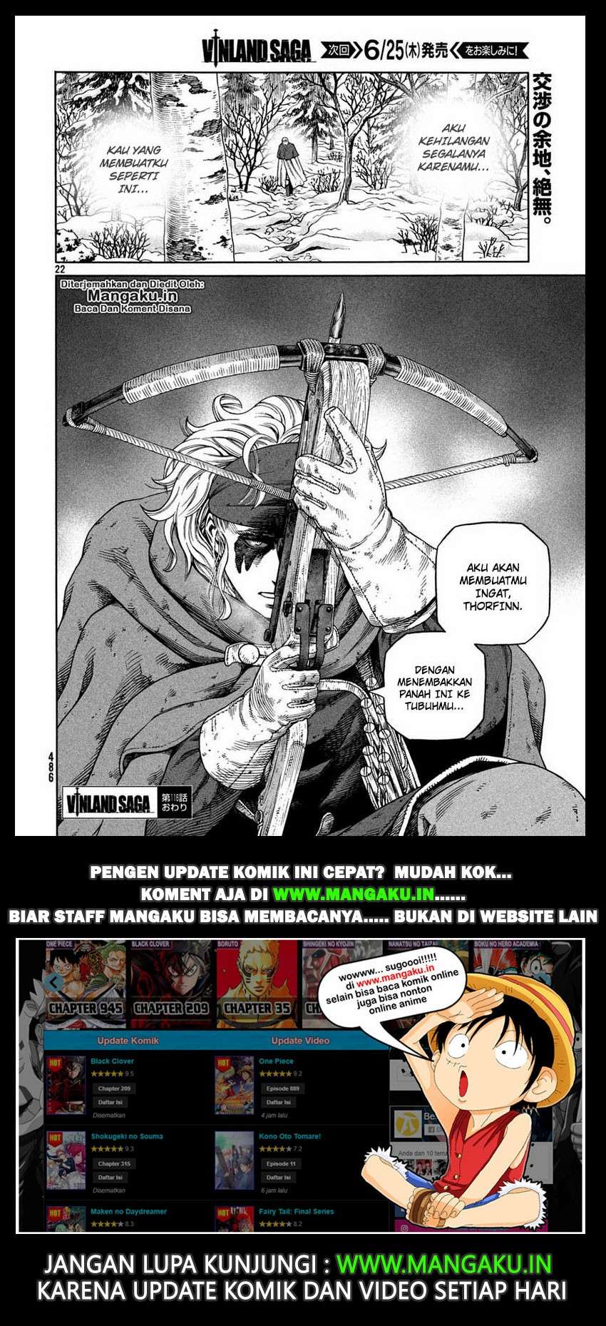 Vinland Saga Bab 116 halaman 22