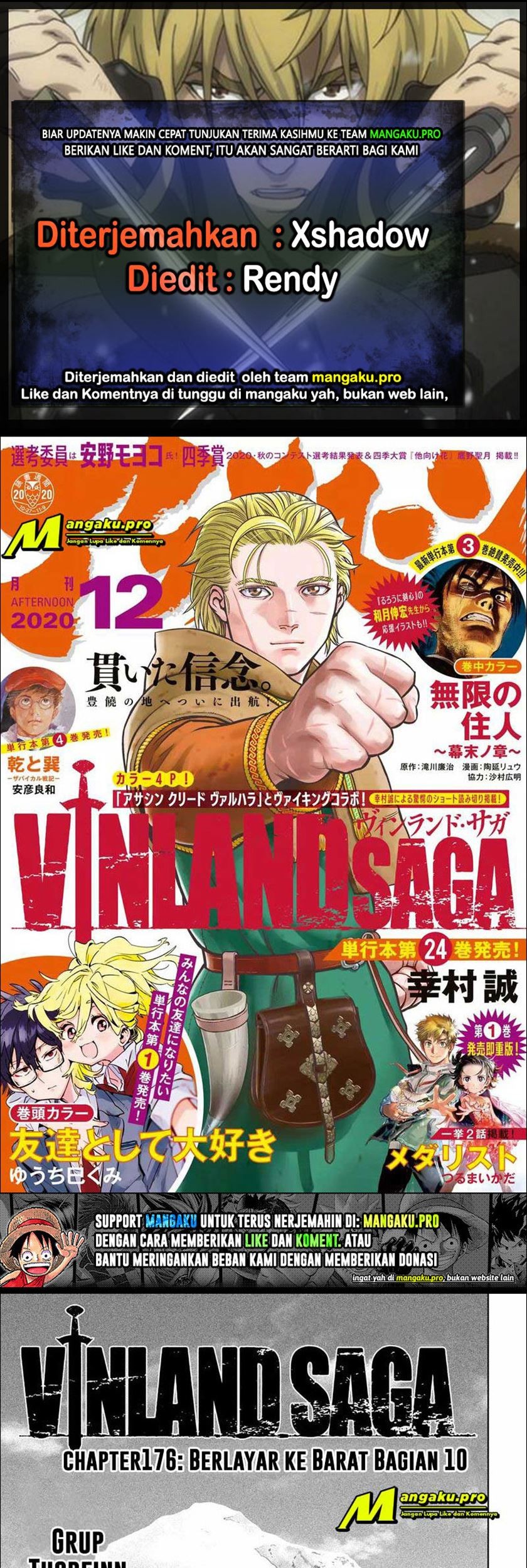Vinland Saga Bab 176 halaman 1
