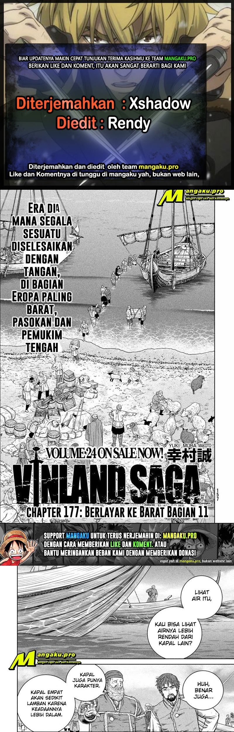 Vinland Saga chapter 177 halaman 1