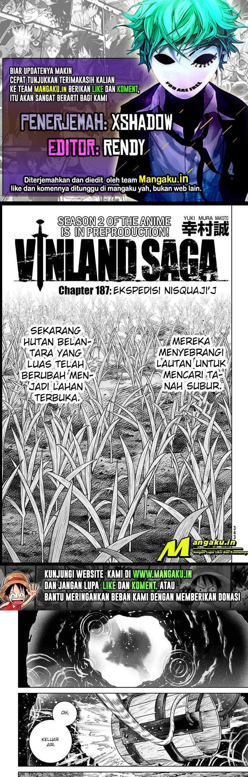 Vinland Saga chapter 187 halaman 1