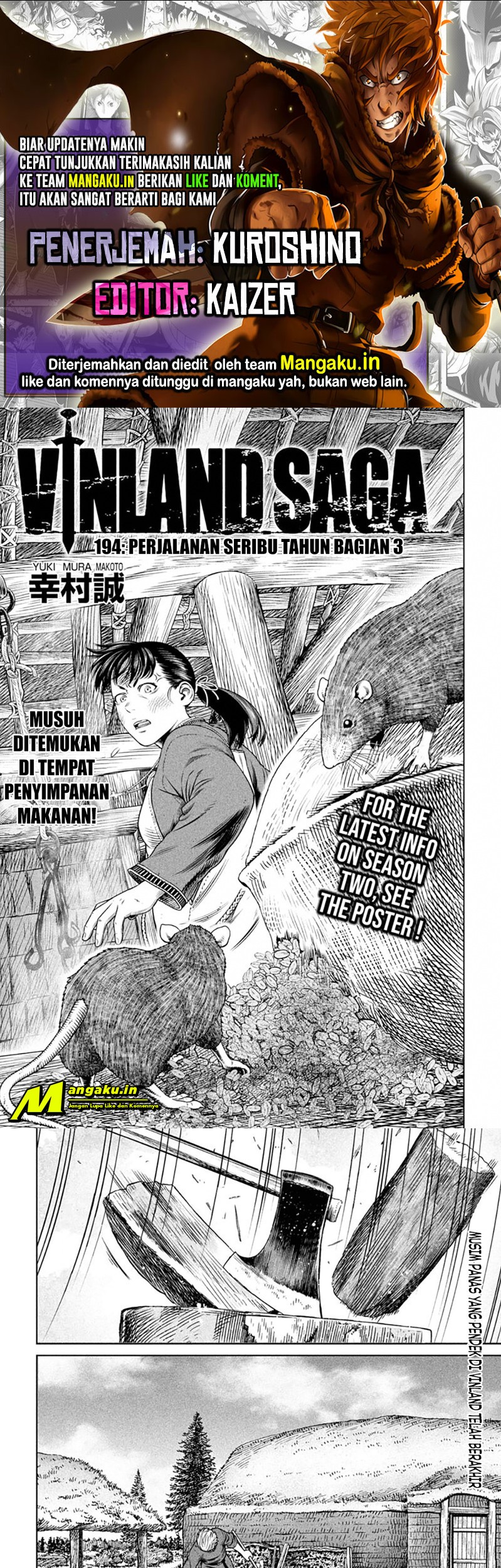 Vinland Saga chapter 194 halaman 1