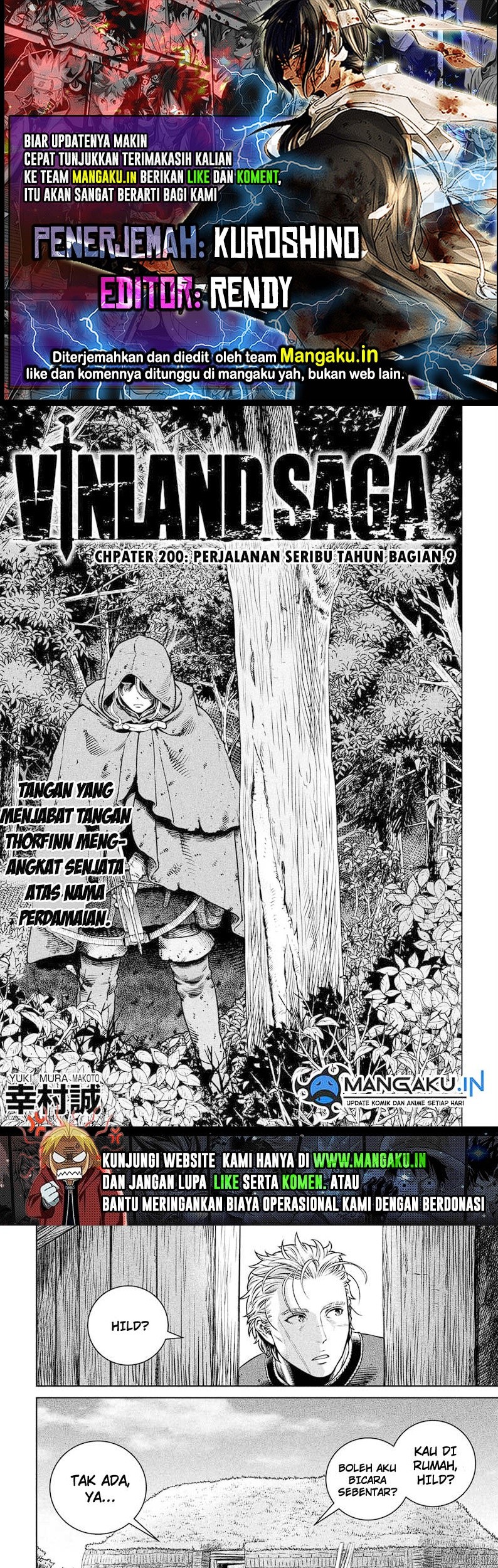 Vinland Saga Bab 200 halaman 1