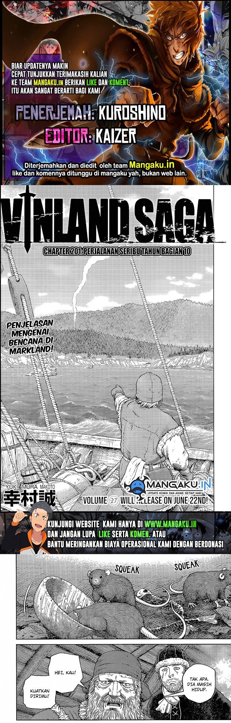 Vinland Saga chapter 201 halaman 1