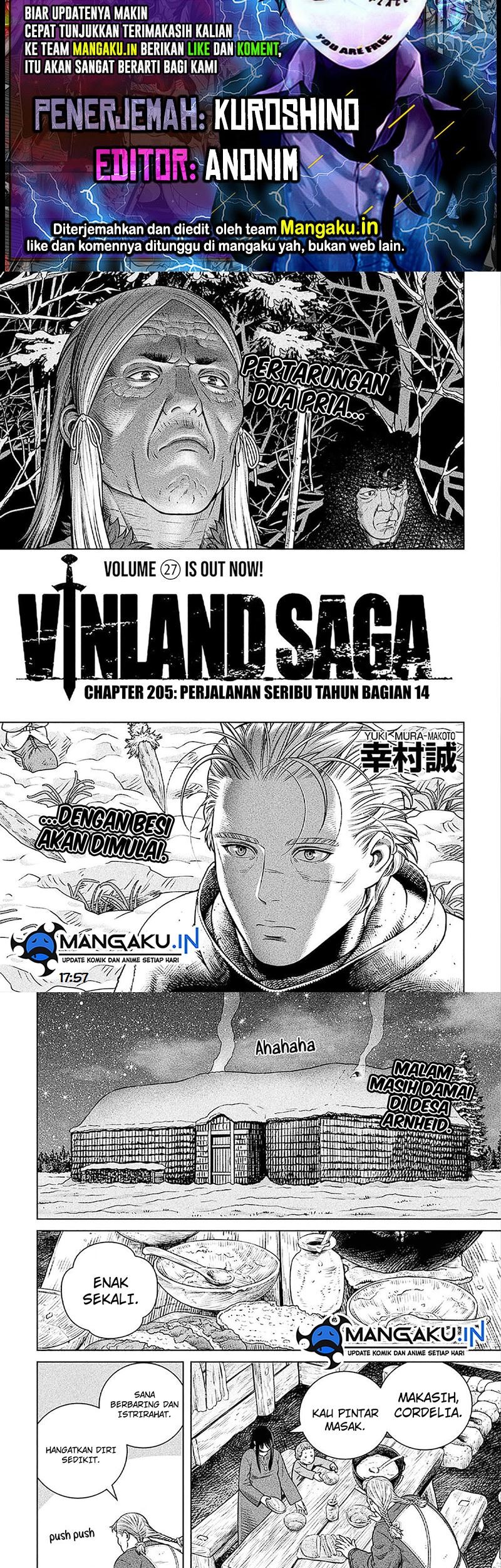 Vinland Saga chapter 205 halaman 1