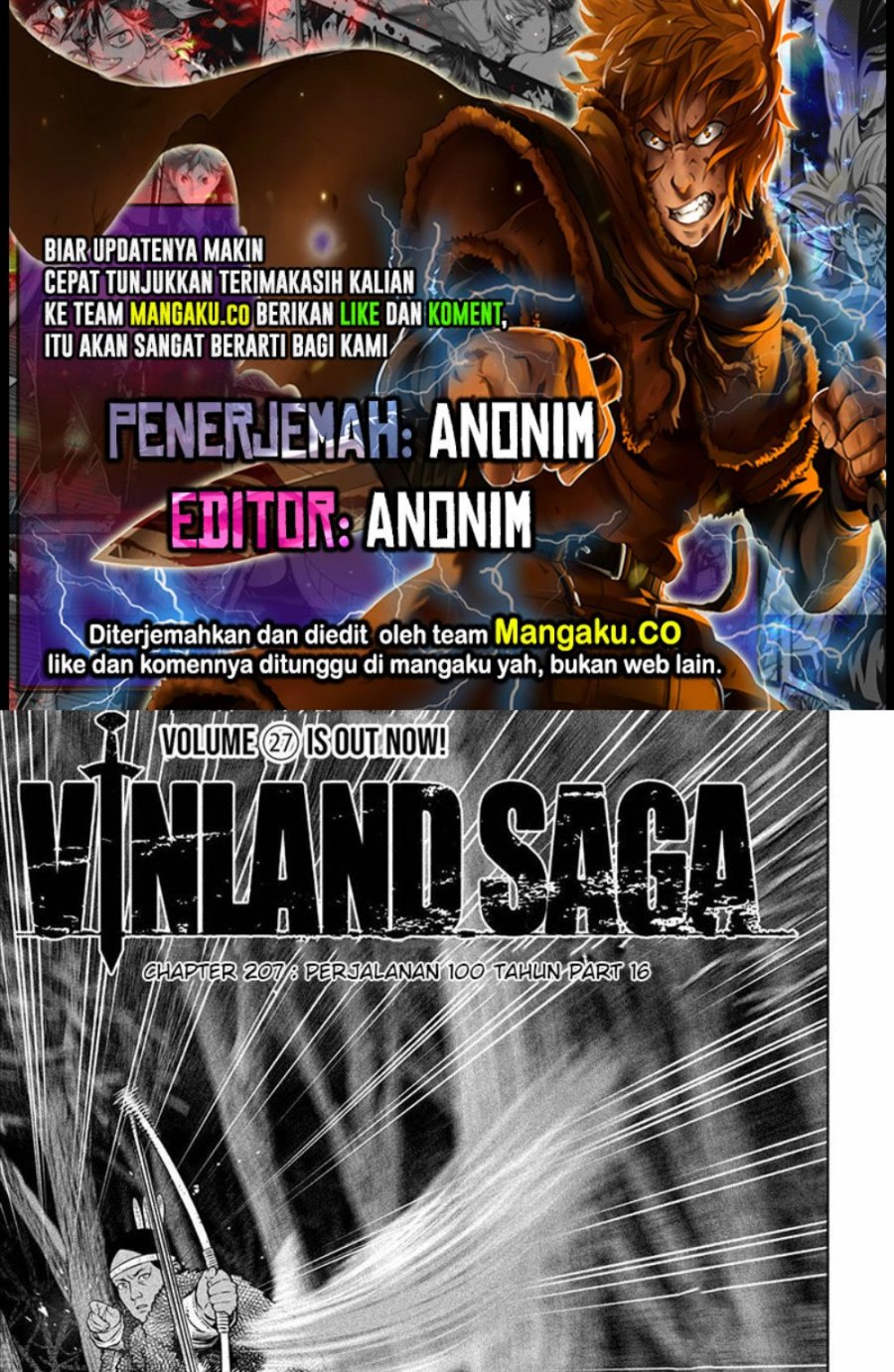 Vinland Saga chapter 207 halaman 1