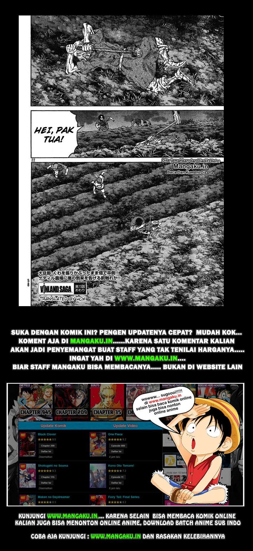 Vinland Saga chapter 73 halaman 23