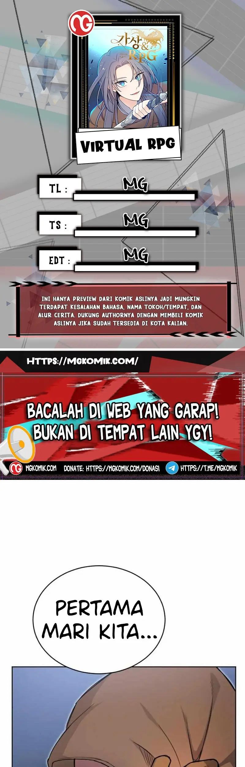 Virtual Reality Action RPG (Virtual RPG) Bab 06 halaman 1