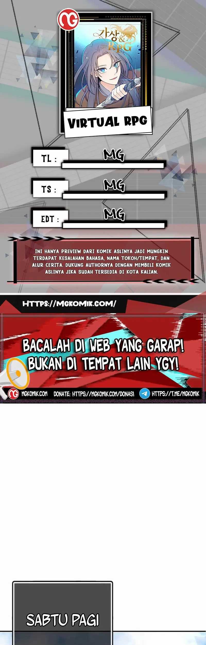 Virtual Reality Action RPG (Virtual RPG) Bab 11 halaman 1