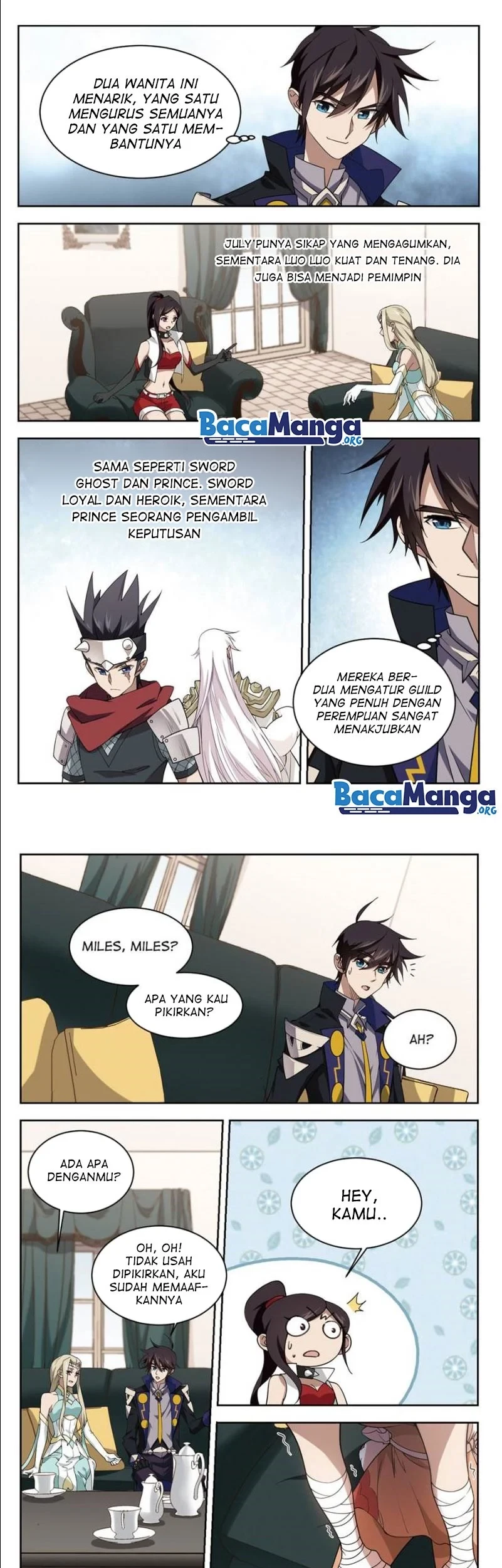 Virtual World: Close Combat Mage chapter 163 halaman 8