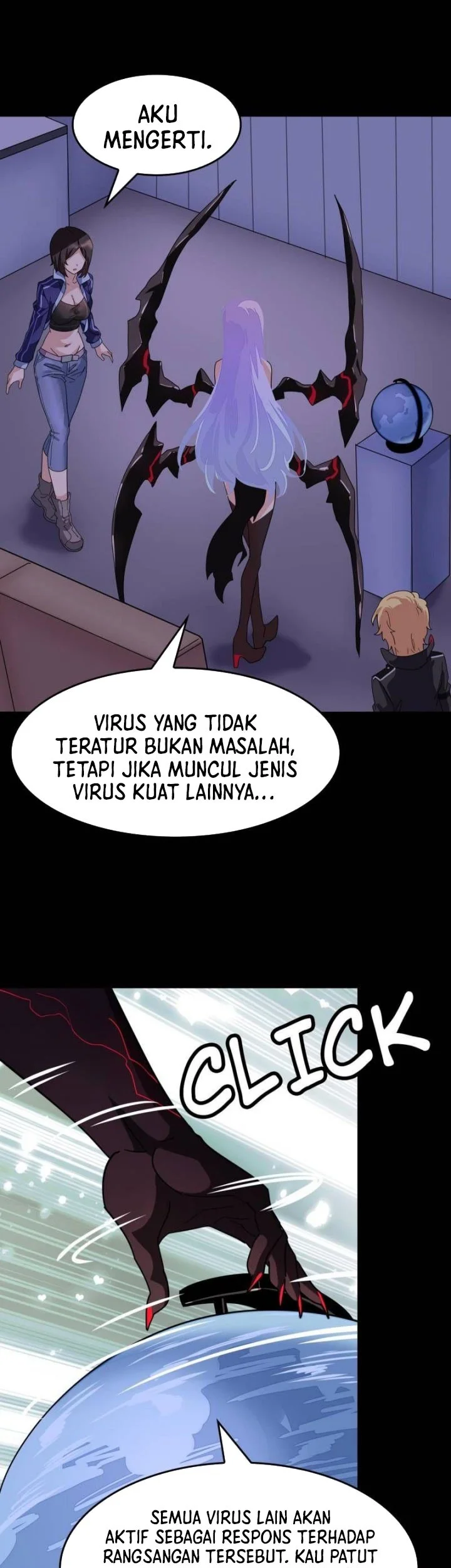 Virus Girlfriend Bab 447 halaman 14