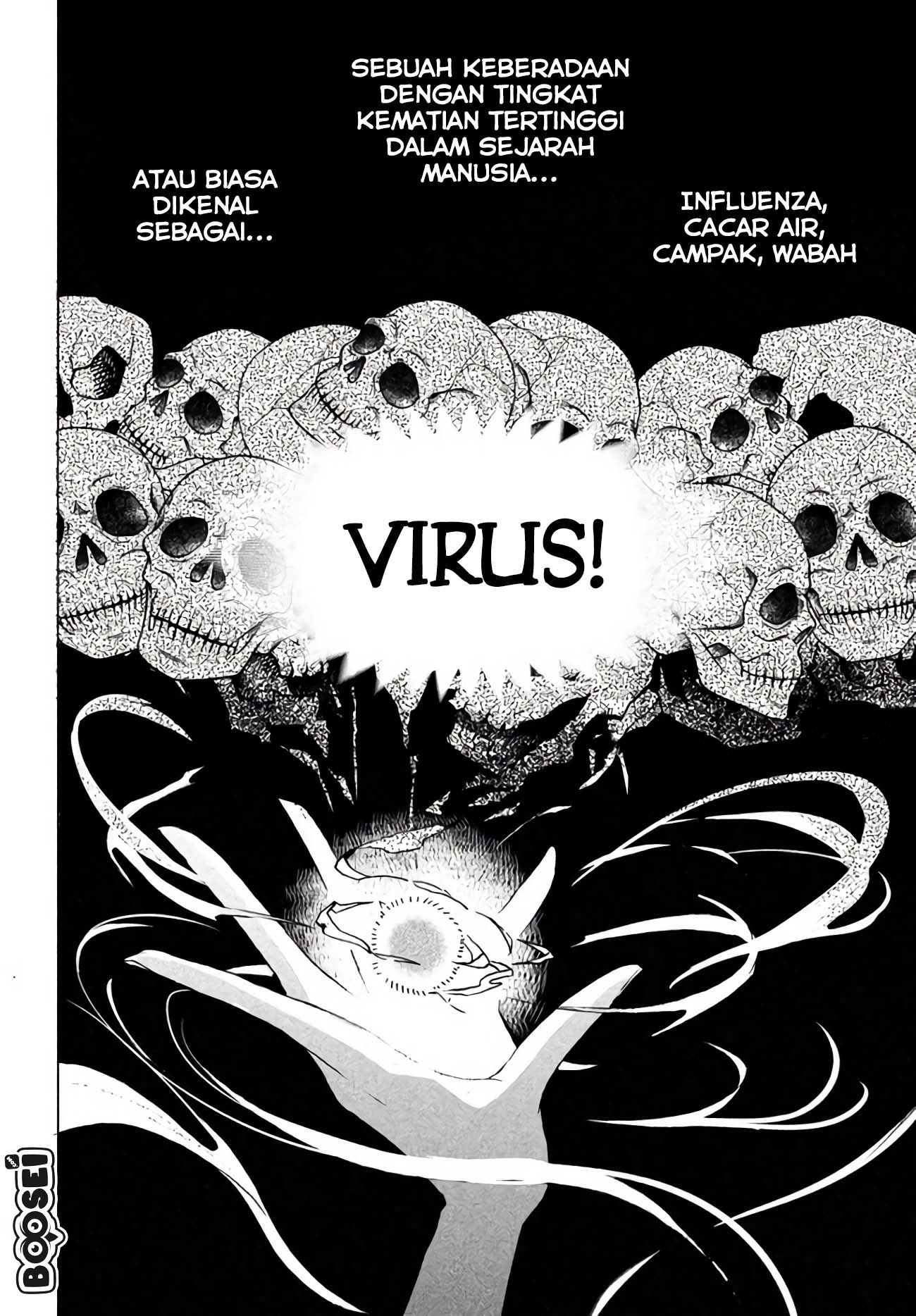Virus Tensei kara Isekai Kansen Monogatari chapter 01 halaman 3