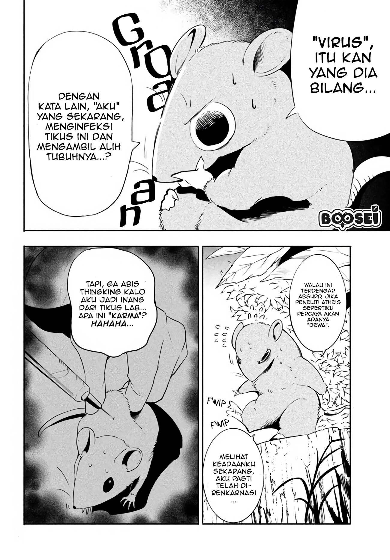 Virus Tensei kara Isekai Kansen Monogatari chapter 01 halaman 17