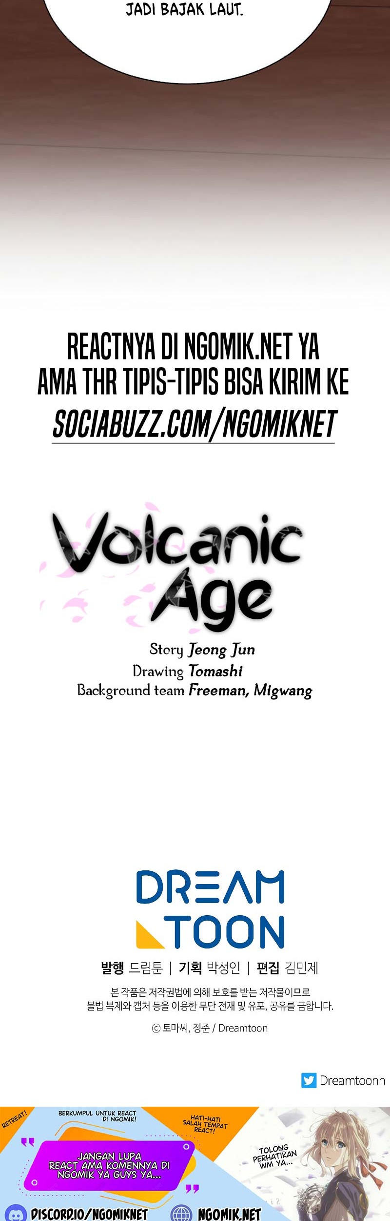 Volcanic Age Bab 220 halaman 60