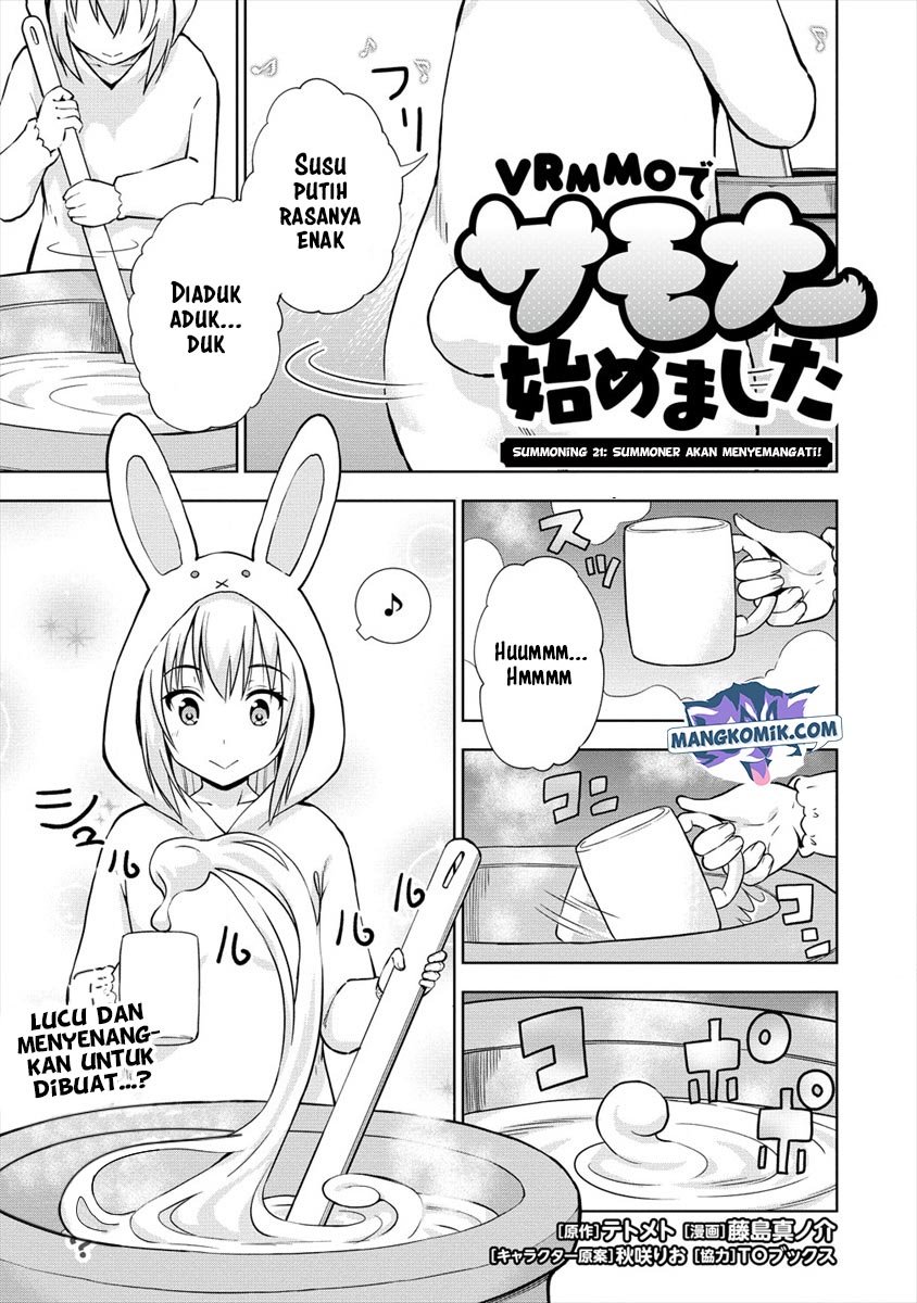 VRMMO Summoner Hajimemashita chapter 21 halaman 2