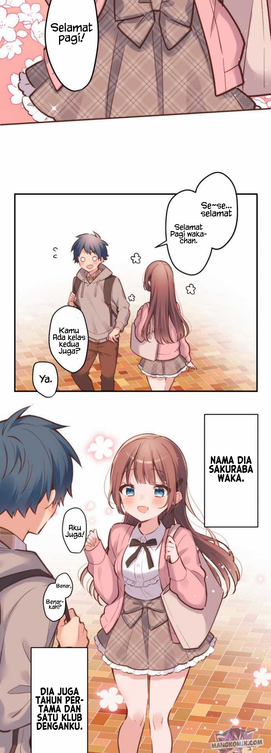 Waka-chan Is Flirty Again chapter 01 halaman 7